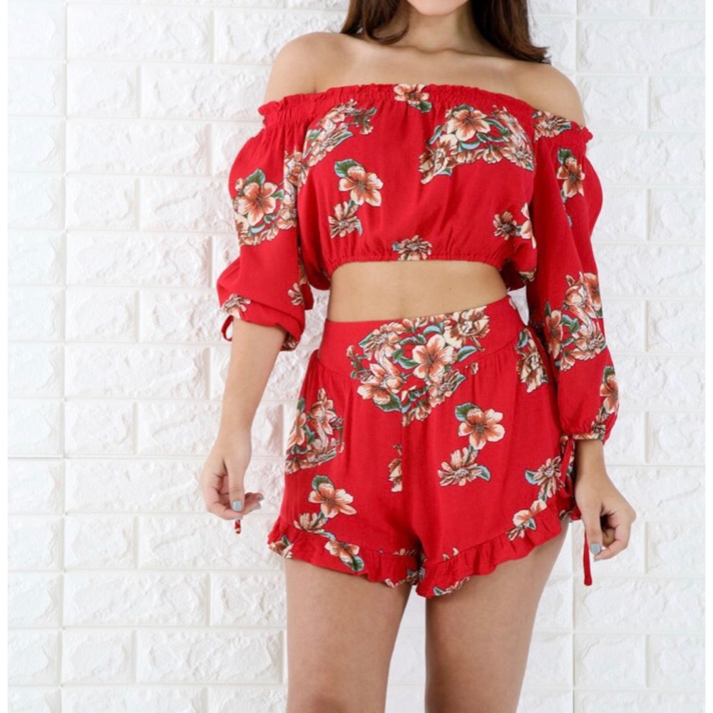 Flower two piece set